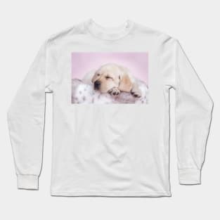 Sleeping labrador Long Sleeve T-Shirt